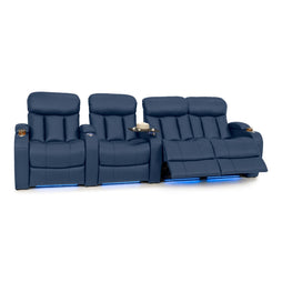 Grenada Italian Leather Home Theater Seating