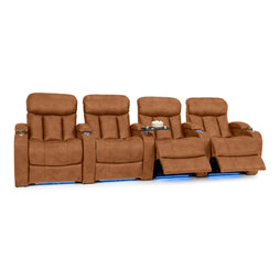 Grenada Italian Leather Home Theater Seating