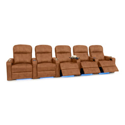 Venetian Italian Leather Home Theater Seating