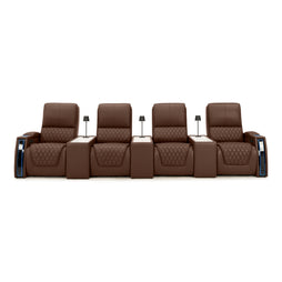 Apex CoolZeroᵀᴹ Console Table Italian Leather Home Theater Seats