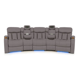Seatcraft Niagara Italian Leather Sofa, Manual Recline