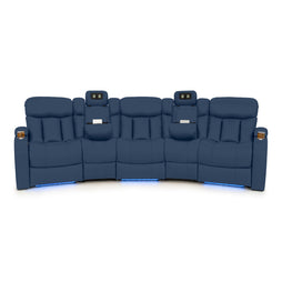 Seatcraft Niagara Italian Leather Sofa, Manual Recline