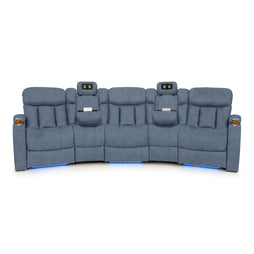 Seatcraft Niagara Italian Leather Sofa, Manual Recline