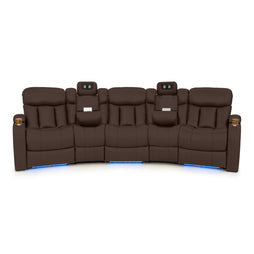 Seatcraft Niagara Italian Leather Sofa, Power Recline