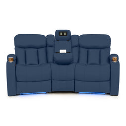 Seatcraft Niagara Italian Leather Sofa, Manual Recline