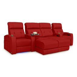 Kodiak Chaise CoolZeroᵀᴹ Italian Leather Home Theater Seating