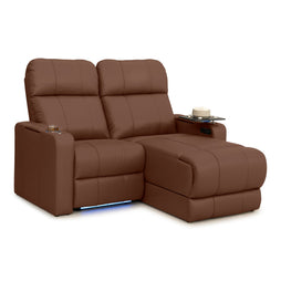 Monterey Chaise CoolZeroᵀᴹ Italian Leather Home Theater Seating