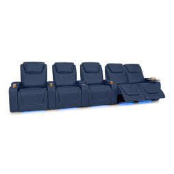Pantheon Italian Leather Big & Tall Home Theater Seating