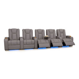Serenity Italian Leather Home Theater Seating