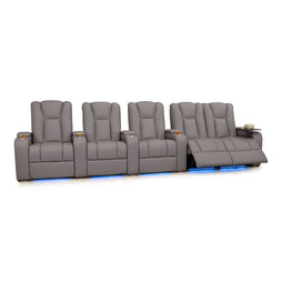Serenity Italian Leather Home Theater Seating