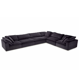 Heavenly Media Room L-Shaped Sectional Sofa