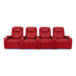 Pantheon Italian Leather Big & Tall Home Theater Seating