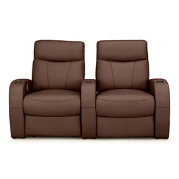 Rialto Italian Leather Home Theater Seating