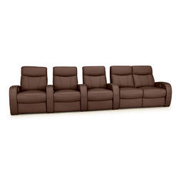 Rialto Italian Leather Home Theater Seating