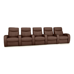 Rialto Italian Leather Home Theater Seating