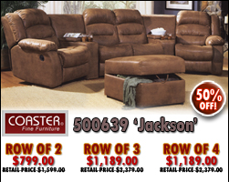 Coaster 500639 Jackson Theater Seating