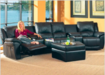 Coaster Home Theater Seating Promenade 7575 Coaster Home Theater Seating Promenade 7575