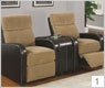 Coaster Orya 600193 Home Theater Seating