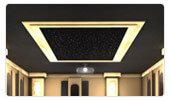 Fiber Optic Star Paneling for Home Theaters