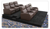 Home Theater Seat Riser Platforms