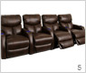 LANE 107 Malibu Home Theater Seating