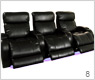 LANE 108 Alamo Home Theater Seating
