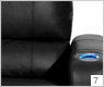 LANE 122 Hat Trick Home Theater Seating