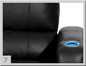 LANE 122 Hat Trick Home Theater Seating