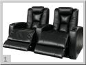 LANE 125 MVP Home Theater Seating
