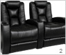 LANE 125 MVP Home Theater Seating
