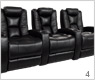 LANE 125 MVP Home Theater Seating