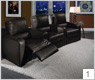 LANE 174 RALLY Home Theater Seating