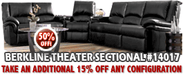 Home Theater Sectional by Berkline
