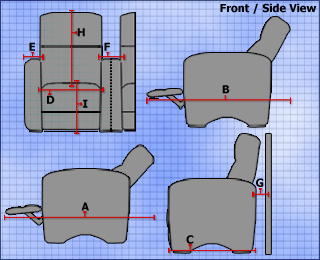Home Theater Seat Dimensions