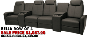 Bella Home Theater Seating