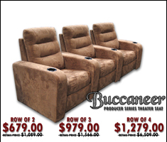 Buccaneer Home Theater Seating