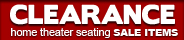 Clearence Theater Seating and Cheap home theater seats for sale.