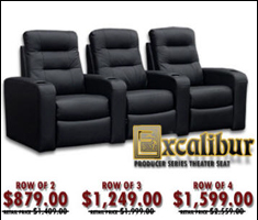 Excalibur Home Theater Seating