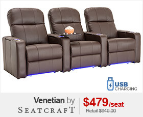 Seatcraft Venetian Media Room Chairs
