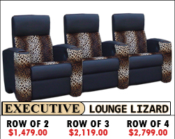 Lounge Lizard Home Theater Seating