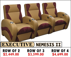 Nemesis 2 Home Theater Seating