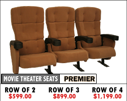 Premier Stadium Style Theater Seats