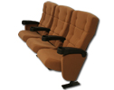 Movie Theater Style Seating.