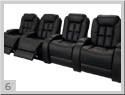 Almada Home Theater Seating