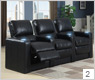 Seatcraft Barcelona Back Row Home Theater Seating