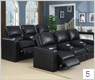 Seatcraft Barcelona Back Row Home Theater Seating