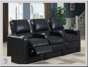 Seatcraft Barcelona Back Row Home Theater Seating