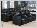 Seatcraft Barcelona Back Row Home Theater Seating