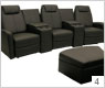 Seatcraft Bella Home Theater Seating