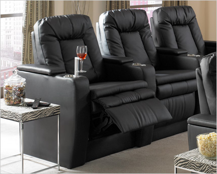 Seatcraft Bellagio Back Row Home Theater Seating